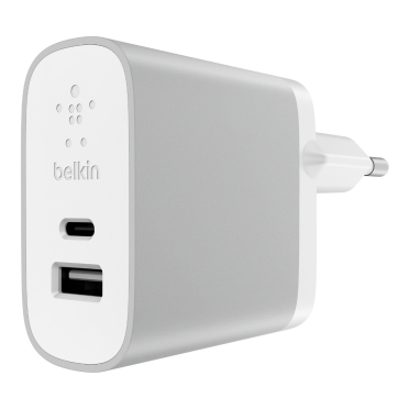 BELKIN Dual Home Charger USB-C(15W),USB-A(12W)