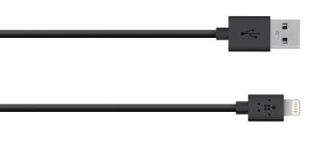 BELKIN Synchroniza�n� Lightning kabel 1,2m, �ern�