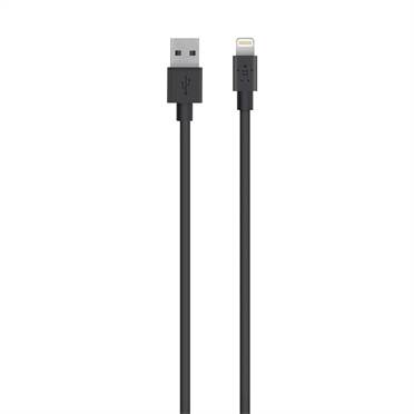 BELKIN Synchroniza�n� Lightning kabel 3m, �ern� 