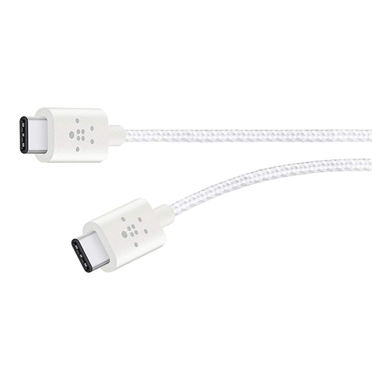 BELKIN MIXIT kabel USB-C to USB-C,1.8m, b�l� 