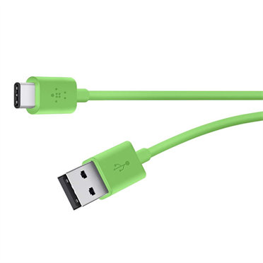 BELKIN MIXIT kabel USB-C to USB-A, 1.8m, zelen� 