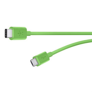BELKIN MIXIT kabel USB-C to MicroUSB, 1.8m, zelen� 