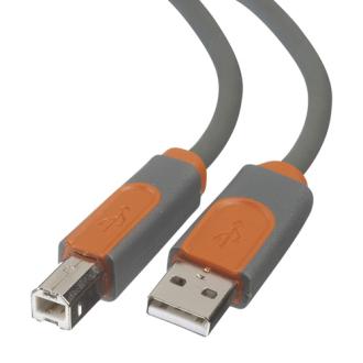 BELKIN USB 2.0 kabel A-B, �ada premium, 3.0 m