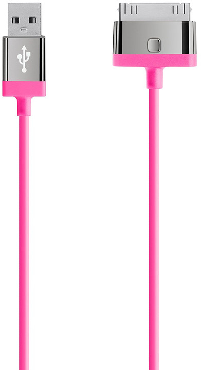 BELKIN MIXIT UP 30-Pin - USB kabel, r��ov�, 2m