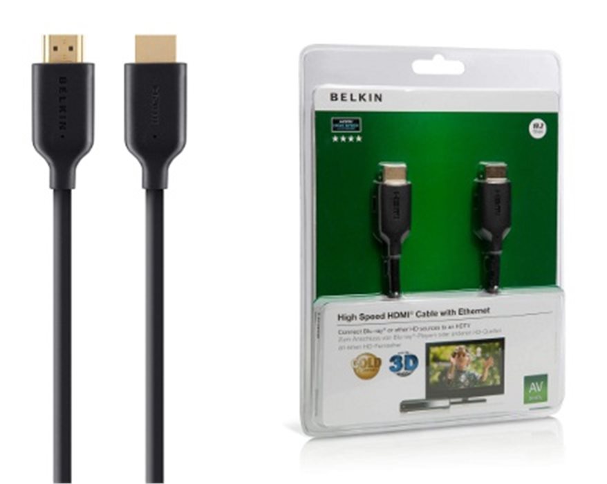 BELKIN Gold High-speed HDMI kabel s Ethernet a podporou 4K/UltraHD, 15m