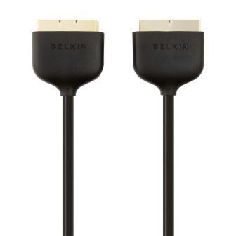 BELKIN Scart - Scart, zlacen� kon., 2m