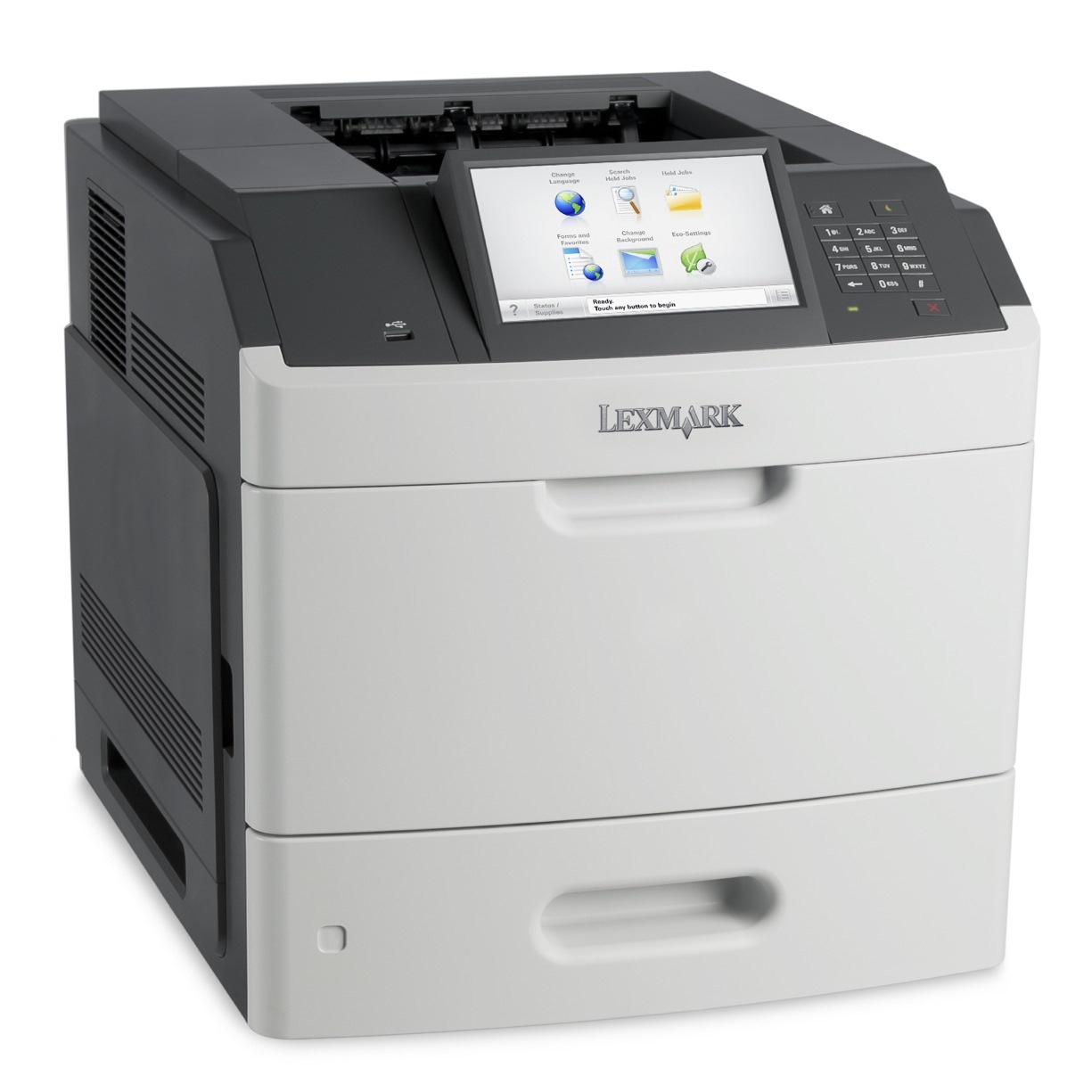 Lexmark MS812de,A4,1200x1200dpi,66ppm,duplex,LAN