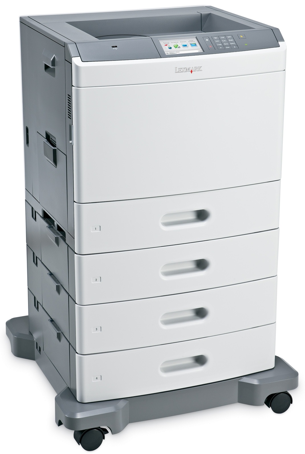 Lexmark C792dhe,A4,1200x1200dpi,47ppm,duplex, LAN