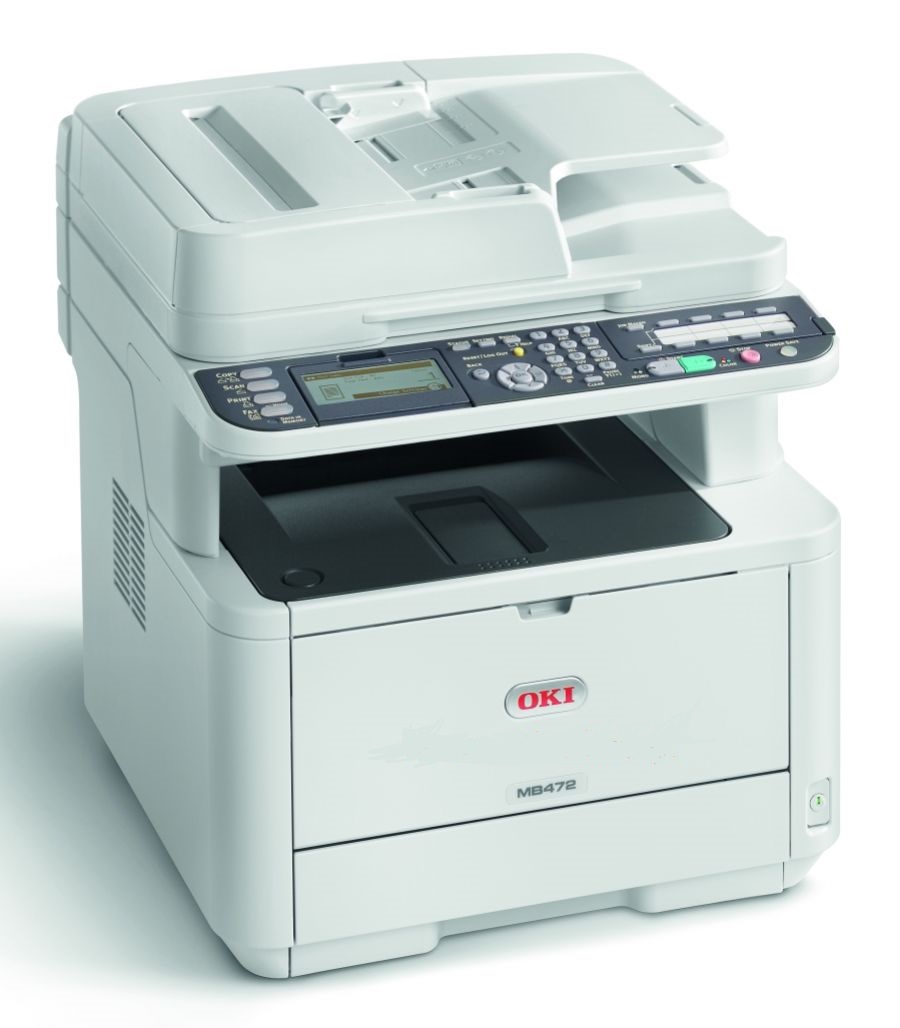 OKI MB472dnw A4, 33ppm, 1200dpi, USB, LAN