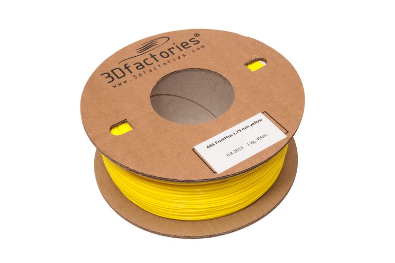 3D Factories tiskov� struna ABS �lut� 1,75 mm 1 Kg