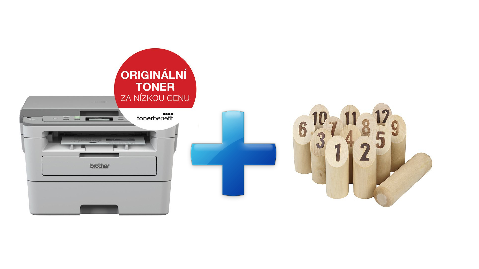Brother DCP-B7520DW TONER BENEFIT + Finsk� ku�elky