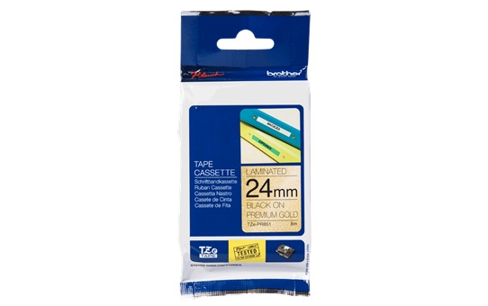 TZE-PR851 zlat� / �ern� (24mm)