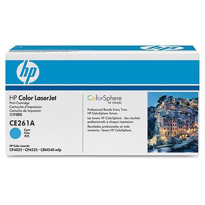 HP azurov� Contract Toner, CE261AC