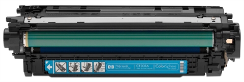 HP azurov� Contract Toner, CF031AC