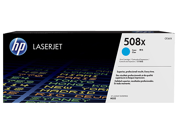 HP 508X - azurov� Contract Toner, CF361XC