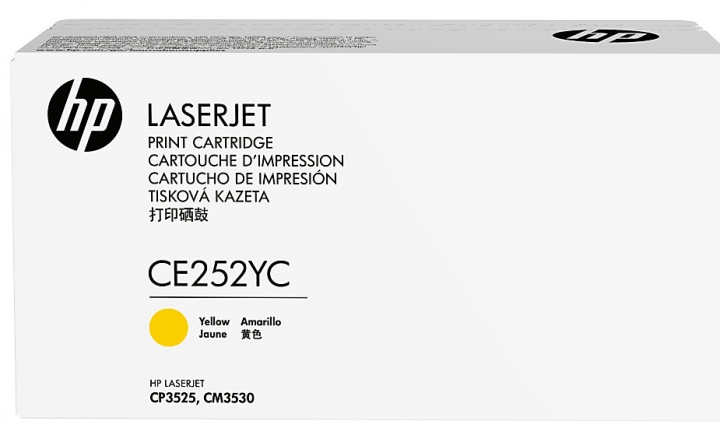 HP 504Y - �lut� Contract Toner, CE252YC