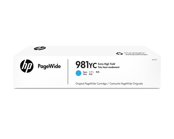 HP 981YC - azurov� Contract Toner, L0R17YC
