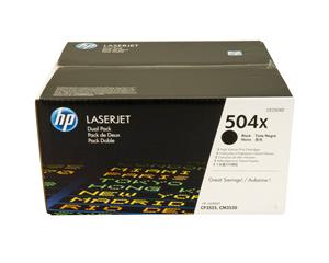 HP tiskov� kazeta �ern� velk� - 2 pack, CE250XD