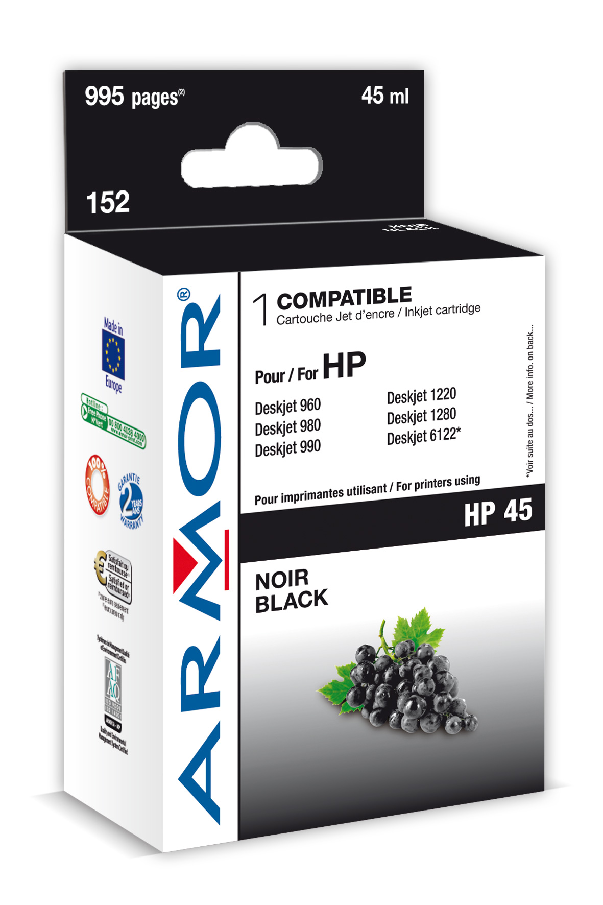 Armor ink-jet pro HP DJ 800, 42ml (51645A)