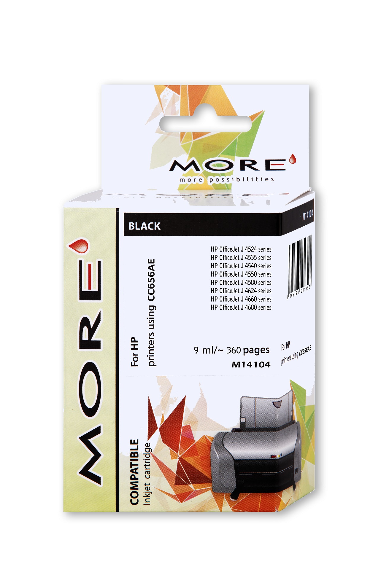 Armor ink-jet pro HP Officejet (CC656AE),9ml,Color
