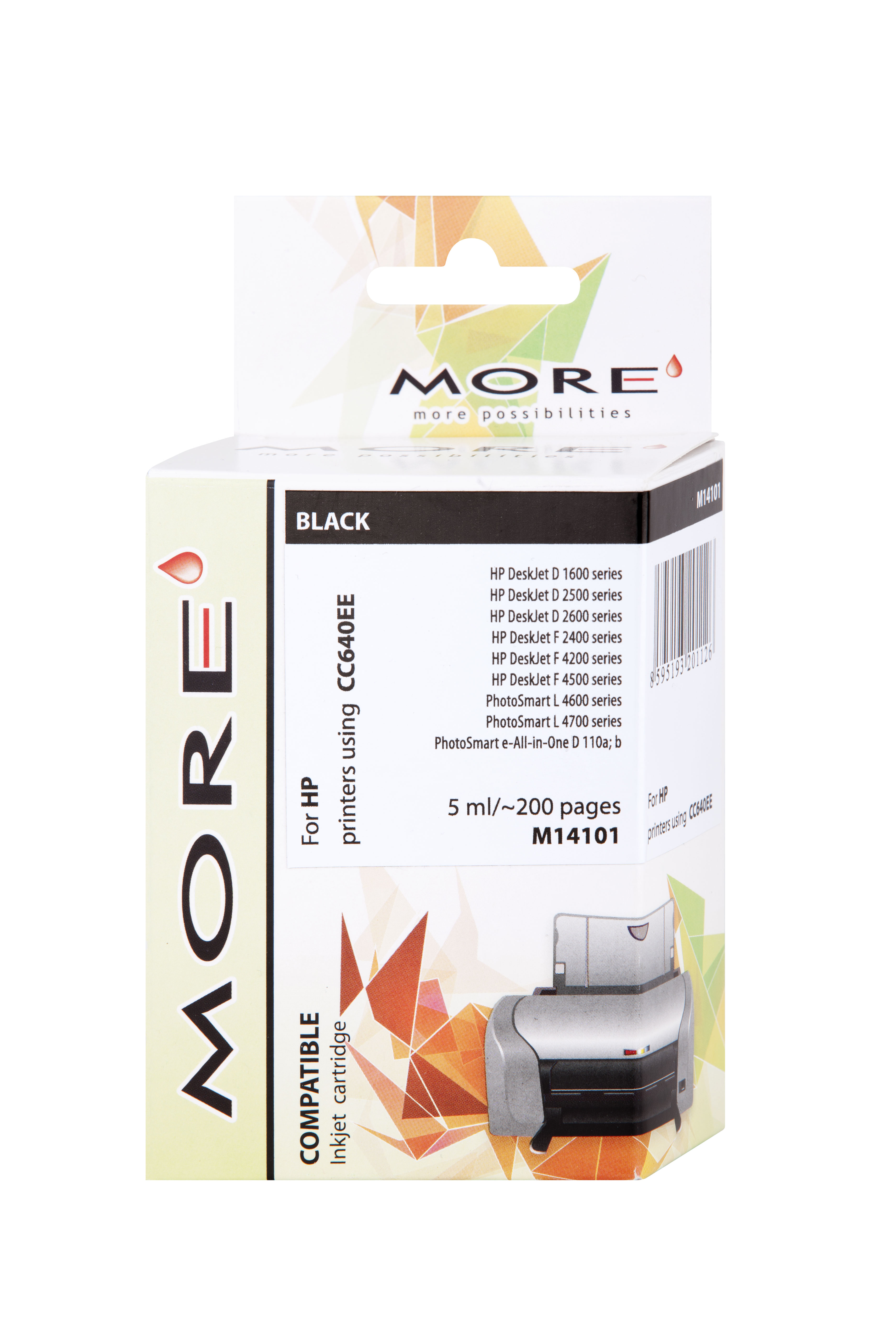 Armor ink-jet pro HP DJ F4280 (CC640EE), 8ml, B