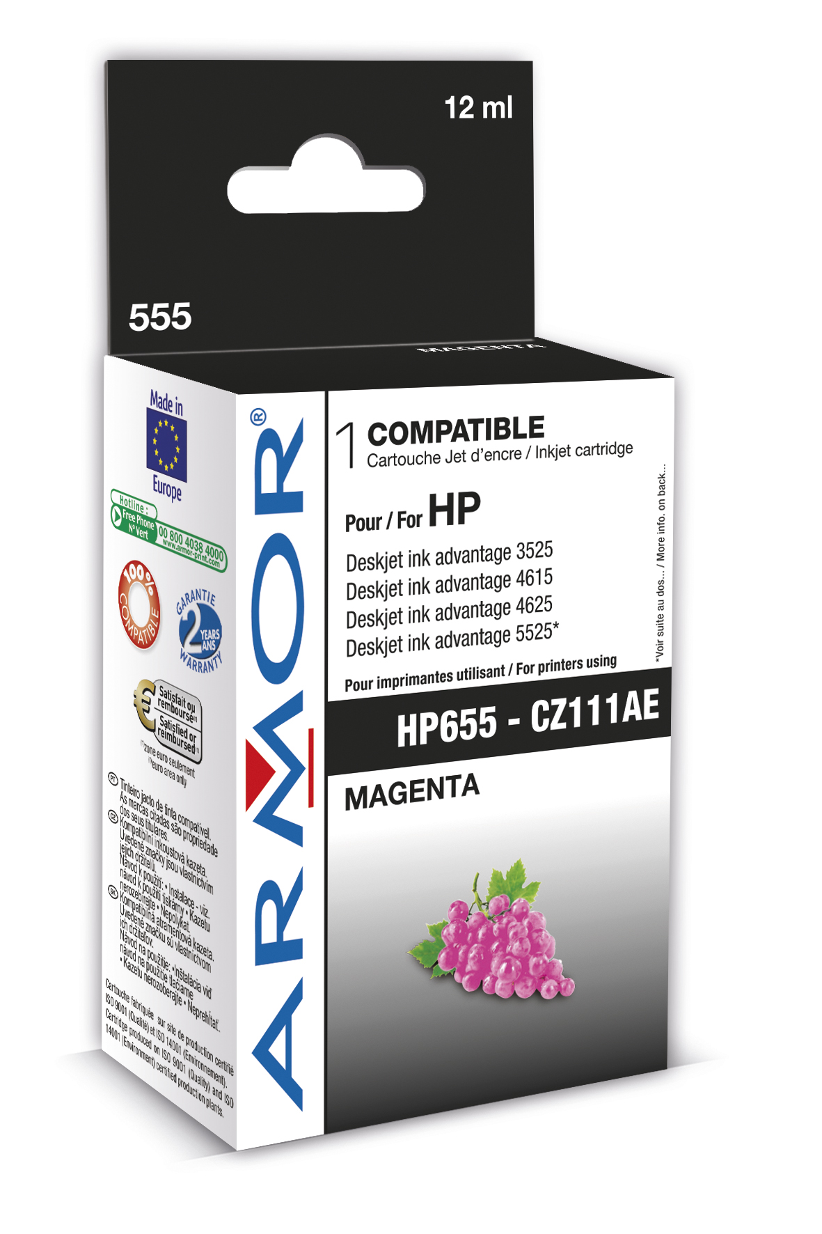 Armor ink-jet pro HP DJ 3525 (CZ111AE) 15,5ml, M