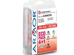 Armor ink-jet multipack Canon(PGi525/CLi526),CMYK