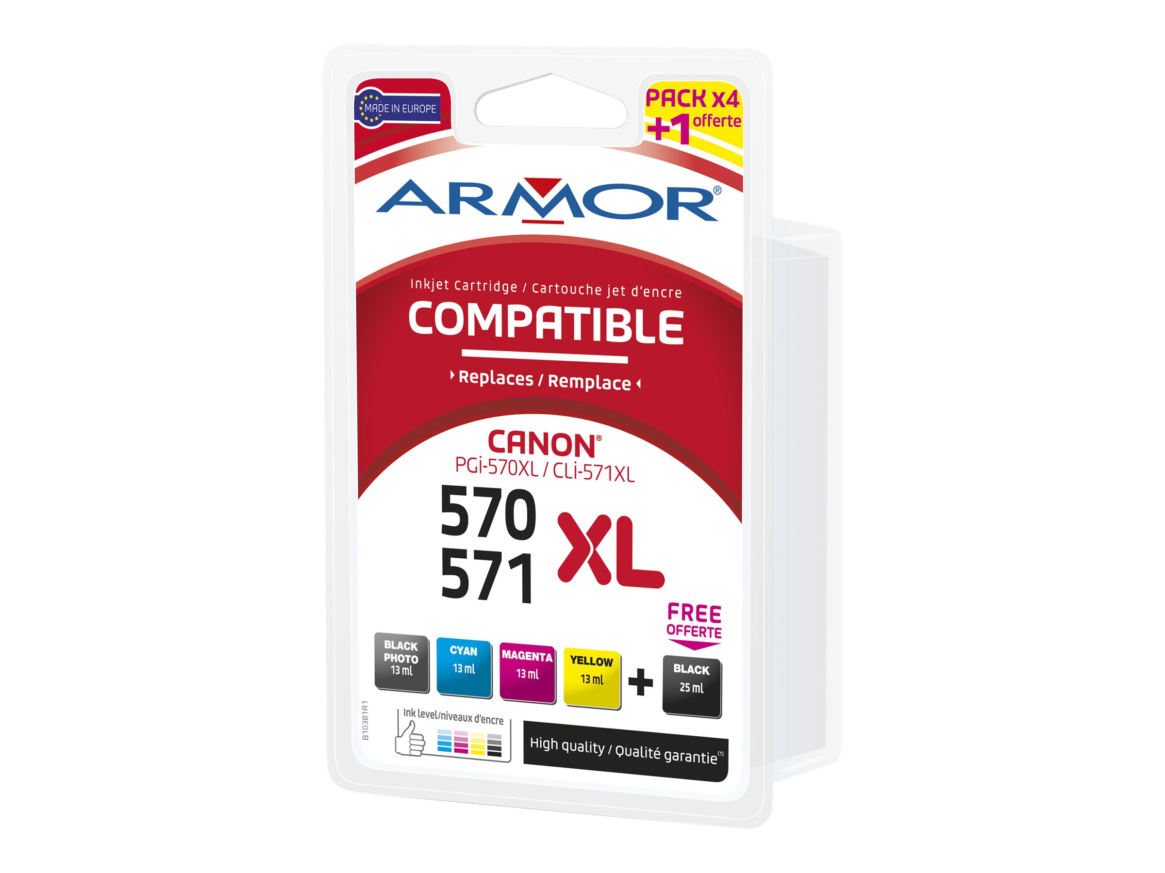 Armor multipack pro Canon PGI570BK/CLI-571 XLBKCMY