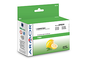 Armor ink-jet pro Epson WF4015 T70244010 22ml Y