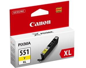 Canon CLI-551 XL Y, �lut� velk�