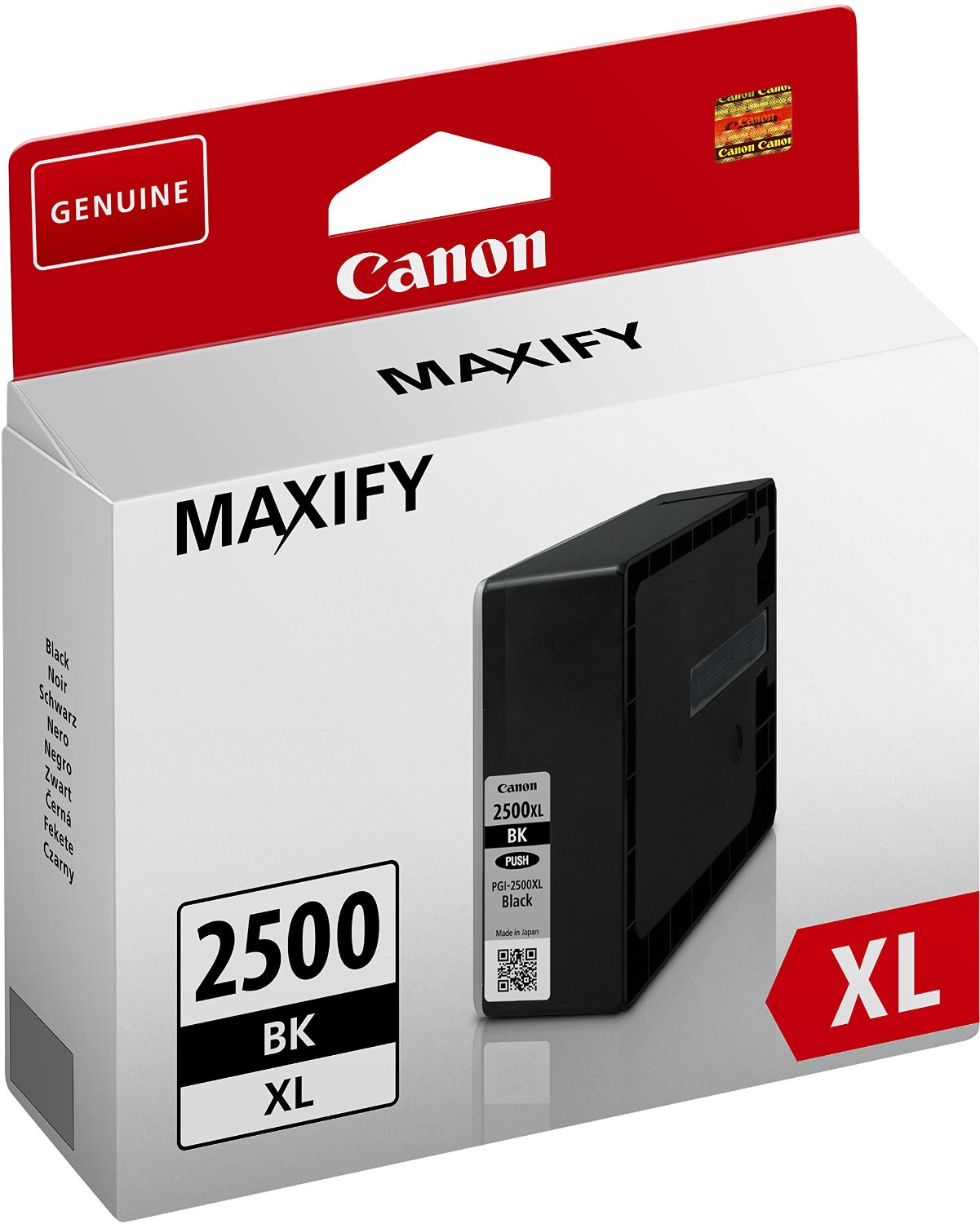 Canon PGI-2500XL BK, �ern� - 3 pack