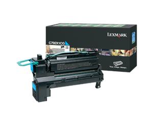 Lexmark C792 extra velk� azur.toner kaz,C792X1CG