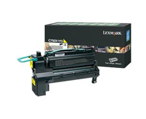 Lexmark C792 extra velk� �lut� toner.kaz,C792X1YG
