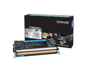 Lexmark C746,C748 azurov� toner.kazeta,C746A1CG