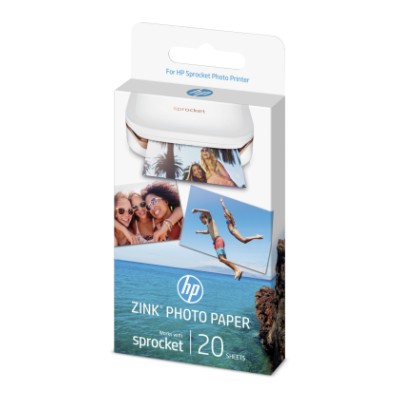 Samolep�c� fotopap�r HP ZINK Sprocket, 20 sheets