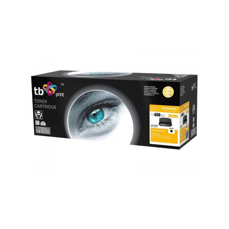 Toner TB kompatibiln� s Lexmark T650H11E Blk ref.
