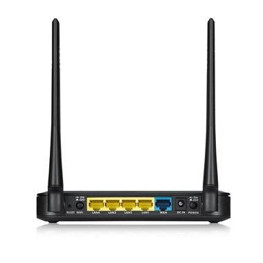 ZyXEL 4xG LAN 1xG WAN WiFi AC750 Router NBG6515