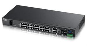 ZyXEL 24xFE 4xGb L2 managed switch MES3500-24