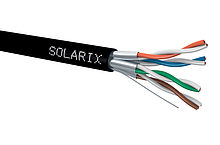 Instala�n� kabel Solarix CAT6A STP PE Fca 500m
