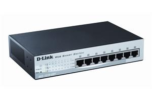 D-Link DES-1210-08P 8-port 10/100 PoE Smart Switch
