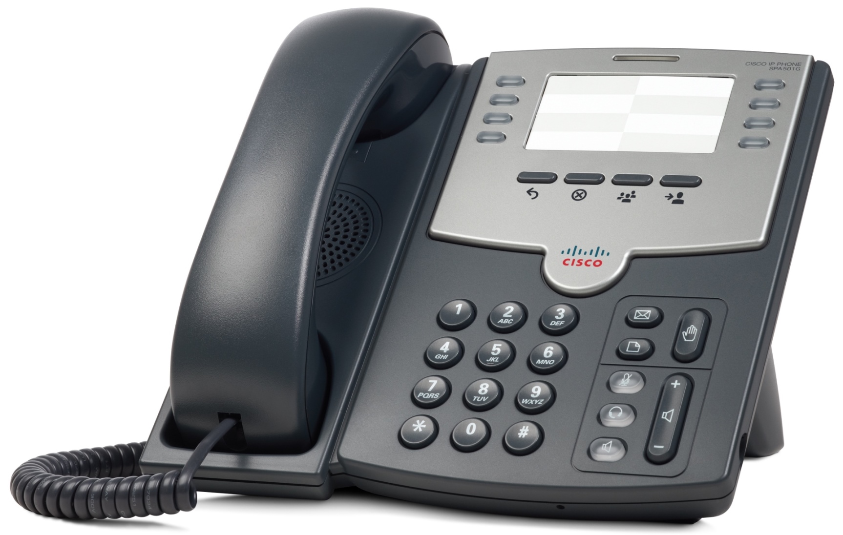 Cisco 8 Line IP tel., PoE, PC Port, SPA501G