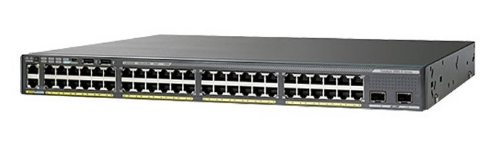 Cisco WS-C2960XR-48FPS-I, 48xGig PoE 740W, 4x SFP