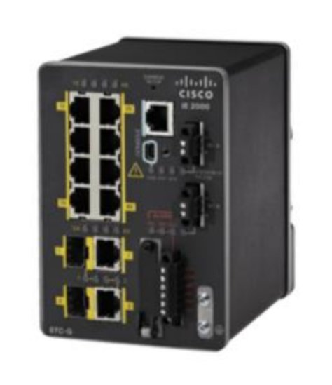 Cisco IE 8 10/100,2 FE SFP+2 T/SFP FE, Base