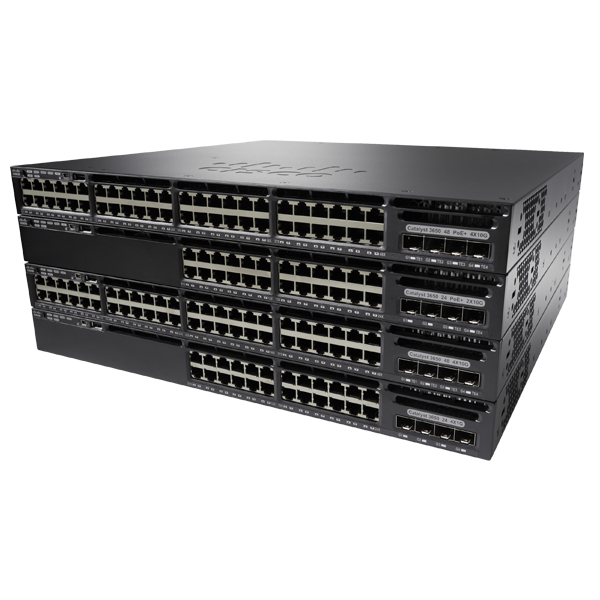 Cisco WS-C3650-48FQM-L (48x10/100/1000, 4x10G) PoE