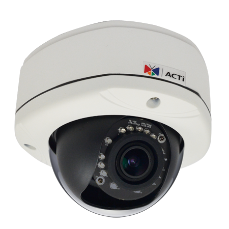 ACTi D82A,VF.Dome,3M,OD,f2.8-12mm,PoE,IR