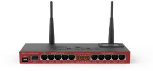 Mikrotik RB2011UAS-2HnD-IN, 128MB RAM, RouterOS L5