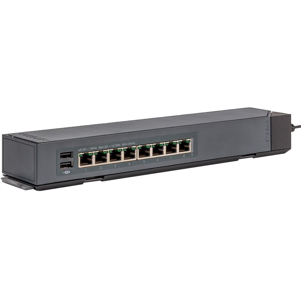 NETGEAR 8-port Gigabit Click Switch, GSS108E