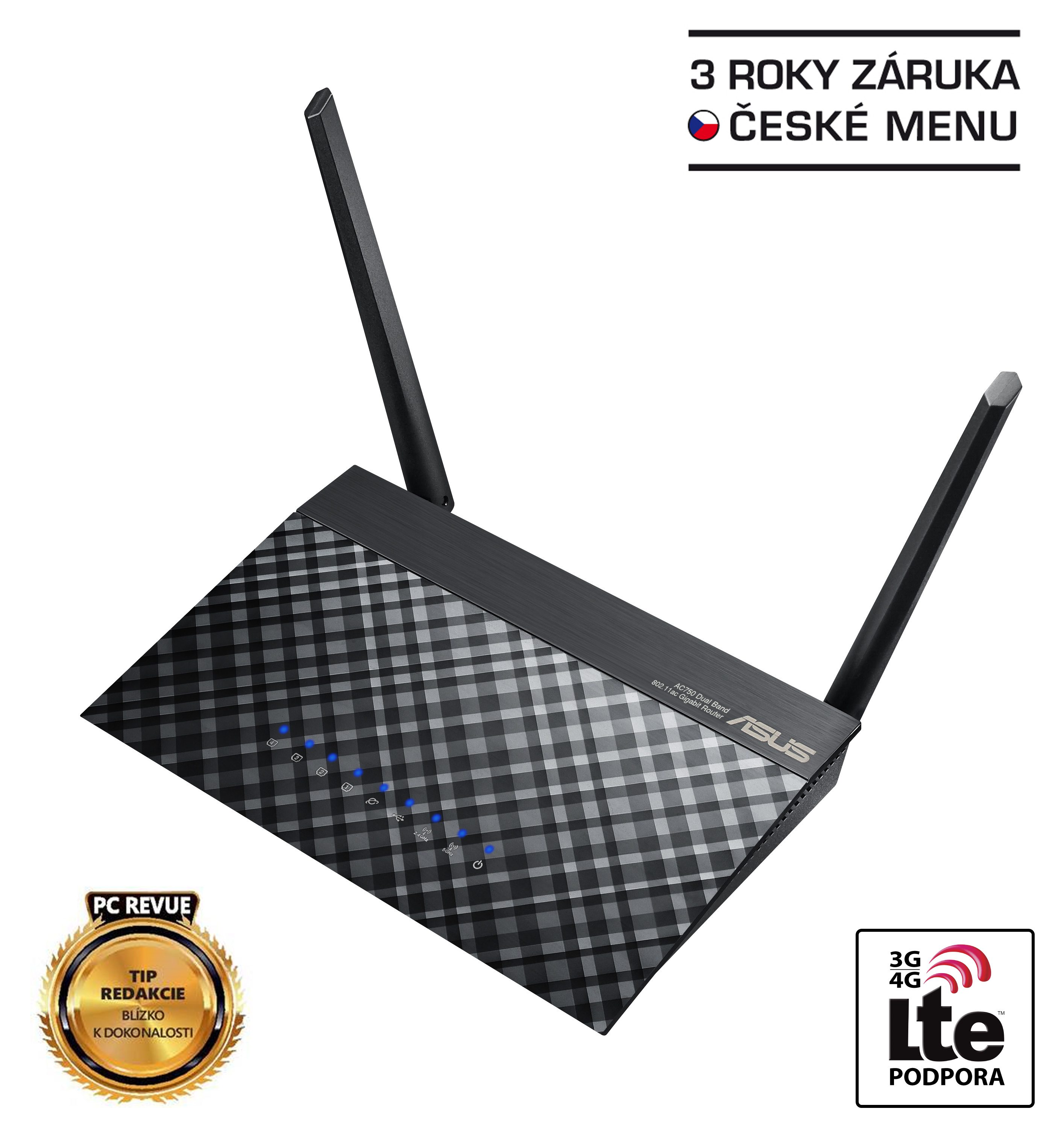 ASUS Wireless-AC750 Dual-Band Router RT-AC52U B1