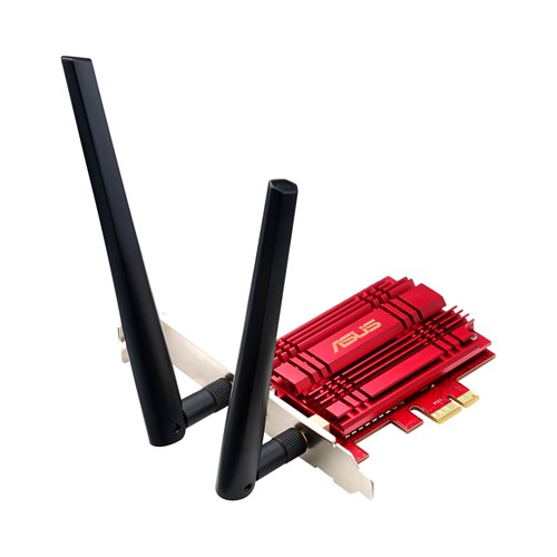 PCE-AC56 - Dual Band Wireless-AC1300 PCIe Adapter, High-Power Design, 2 x enternal antennas