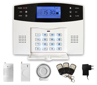 iGET SECURITY M2B - bezdr�tov� GSM alarm CZ, p�i poplachu zas�l� SMS/telefonuje, z�lo�n� baterie